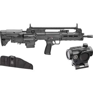 Springfield Gear Up 2025 Hellion Low Capacity Rifle 5.56mm NATO 10rd Magazines(2) 16? Barrel M-LOK CTS-103 Red/Green Sling