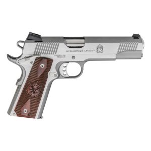 Springfield Armory 1911 A1 LOADED PISTOL .45 ACP 7rd Magazine 5" Barrel STAINLESS CA Compliant