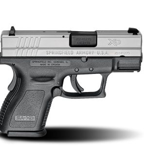 Springfield Armory XD 3" Sub-Compact Handgun 9mm Luger 10rd Magazine 3" Barrel Stainless Low Capacity