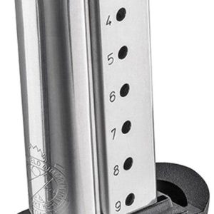 Springfield Armory XD(S) Magazine w Black X-Tension 9mm 9/rd Stainless