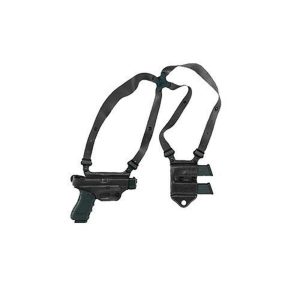 Galco Miami Classic II Shoulder System Holster for Glock 17 Gen 1-5 Black RH