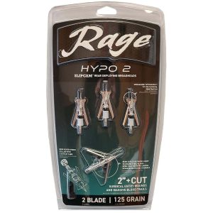 Rage Hypo 2 Broadheads 125 gr 2'' 4/ct