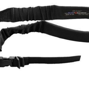 Blue Force Gear 1-Point Padded Bungee Sling with HK Style Adapter Black