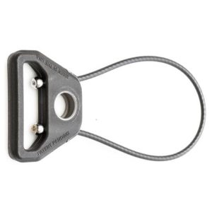 Blue Force Gear Molded Universal Wire Loop Sling Attachment Push Button 2.75" Black