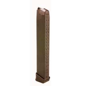 Glock Gen5 Factory Magazine for G17 G17L G19 G19X G26 G34 FDE 9mm Luger 33/rd Pkg