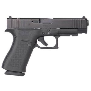 Glock 48 MOS Compact Handgun 9mm Luger 10/rd Magazines (2) 4.17" Barrel Black with Front Rails USA