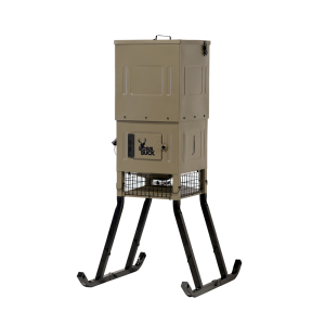 Boss Buck Fill Sled Feeder with Diverter Plate and Solar Panel 300lb Motor Freight Only