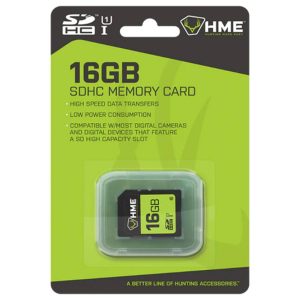 HME 16GB SDHC Memory Card 1/ct
