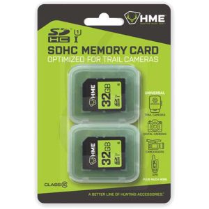 HME 32GB SDHC Memory Card 2/ct