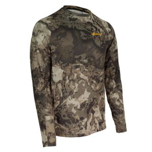 Muddy Base Layer Crew Long Sleeve Shirt Veil Canyon Grey 3XL