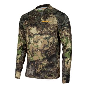 Muddy Base Layer Crew Long Sleeve Shirt Veil Canyon Hybrid L
