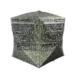 Muddy Carnage Die Cut Ground Blind Mossy Oak Bottomland