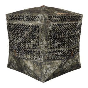 Muddy Carnage Die Cut Ground Blind Veil Canyon Grey