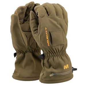 Muddy Nucleus Heated Softshell Gloves Brown Clay L