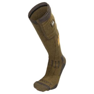 Muddy Nucleus Heated Socks Brown Clay L/XL