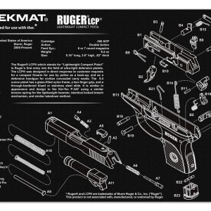 TekMat 11x17 Gun Cleaning Mat- Ruger LCP