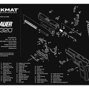 TekMat 11x17 Gun Cleaning Mat- Sig Sauer P320