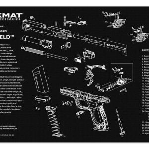 TekMat 11x17 Gun Cleaning Mat- Smith & Wesson Shield