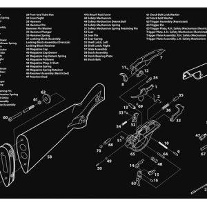 TekMat 12x36 Gun Cleaning Mat - Remington 870