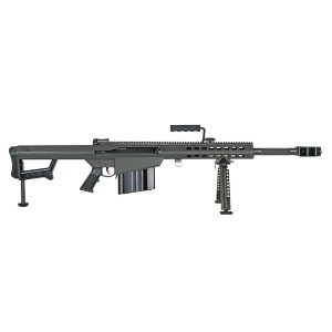 Barrett Model 82A1 Rifle .50 BMG 10rd Magazine(1) 20" Fluted Barrel w/Bipod Manganese Phosphate Finish
