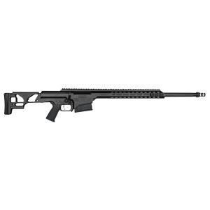Barrett SMR MRAD Fixed Stock Rifle 6.5 Creedmoor 10rd Magazine(1) 24'' Fluted Barrel Black Finish