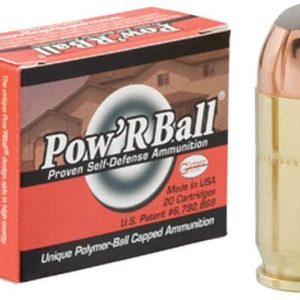 Glaser Pow'RBall Handgun Ammunition  .380 ACP 70 gr JHP 1100 fps 20/box