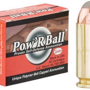 Glaser Pow'RBall Handgun Ammunition  .40 S&W 135 gr JHP 1325 fps 20/box