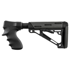 Hogue Shotgun Buttstock Adapter Kit with Buttstock for Remington 870 Black