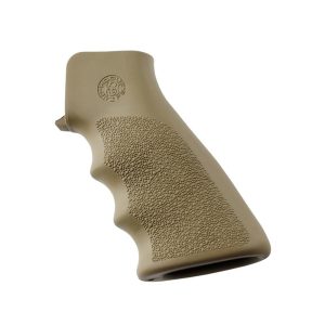 Hogue AR-15/M-16 Rubber Grip with Finger Grooves Desert Tan