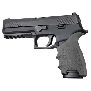 Hogue HandAll Beavertail Handgun Grip Sleeve for Sig Sauer P320 Slate Grey