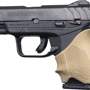 Hogue HandAll Beavertail Grip Sleeve Ruger Security 9 Compact - FDE