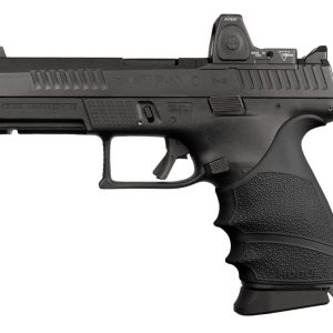 Hogue HandAll Beavertail Grip Sleeve CZ P-10 Compact 9mm - Black