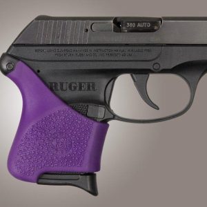 Hogue Handall Hybrid Grip Sleeve Purple for Ruger LCP