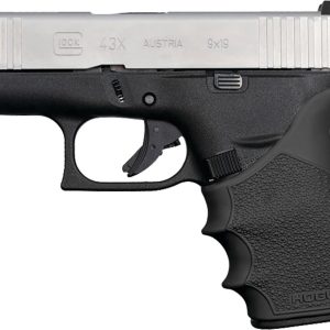 Hogue HandAll Beavertail Grip Sleeve Glock 43X 48 - Black