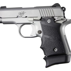 Kimber Micro 9 Ambi Safety Rubber Grip with Finger Grooves Black