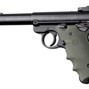 Ruger MKIV Rubber Grip with Finger Grooves OD Green