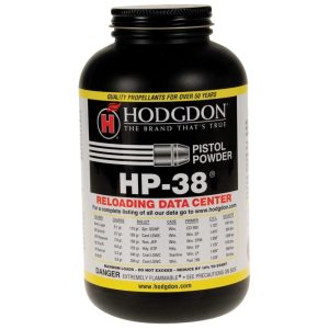 Hodgdon HP-38 Spherical Handgun Powder 1 lbs