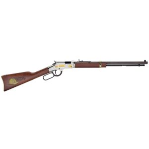 Henry Golden Boy American Construction Industry Tribute Edition Rifle .22 S/L/LR 16rd Capacity 20" Octagon Barrel Engraved Wood Stock