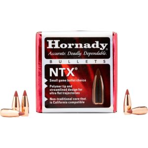 Hornady NTX Non-Leaded Rifle bullets .17 cal 172" 15.5 gr NTX 100/ct