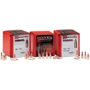 Hornady V-MAX Bullets .22 cal .224" 55 gr V-MAXFB 100/ct