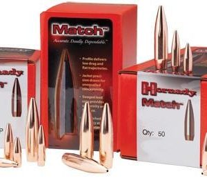 Hornady Match Bullets .22 cal .224" 53 gr HP 100/ct