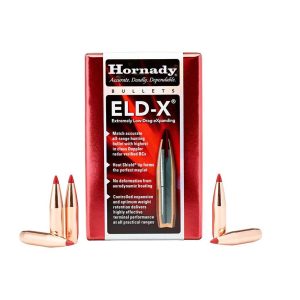 HORNADY 25 CAL .257 128 GR ELD-X (1-7.5") 100 COUNT