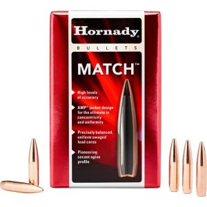 Hornady Match Bullets .308 Win .308" 155 gr BTHP 100/box