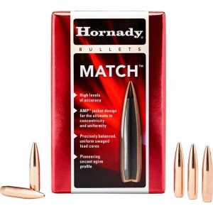 Hornady Match Bullets .30 cal .308" 168 gr BTHP 250/ct