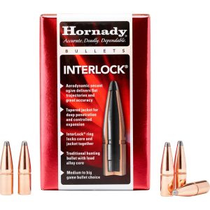 Hornady Interlock Rifle Bullets .35 cal .355" 170 gr SP Interlock (.350 Legend) 100/ct