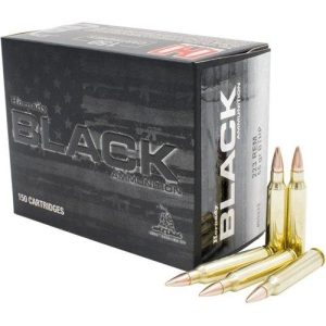 Hornady Black Rifle Ammunition .223 55gr BTHP 3240 fps 150/ct