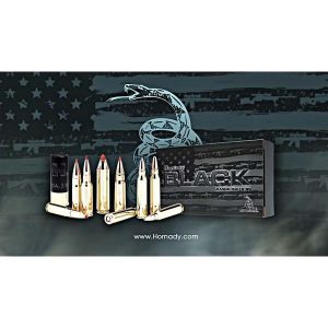 Hornady Black Rifle Ammunition .223 Rem 62 gr FMJ 3100 fps 20/ct