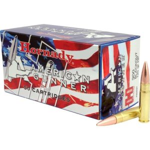 Hornady American Gunner Bulk Rifle Ammuntiton .300 AAC Blackout 125 gr HP 50/ct