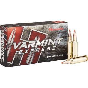 Hornady Varmint Express Rifle Ammunition 6mm Creedmoor 87 gr V-MAX 3210 fps 20/ct