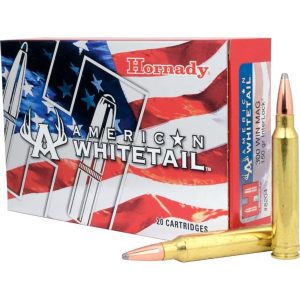 Hornady American Whitetail Rifle Ammunition .300 Win 150 gr SP 3275 fps 20/ct